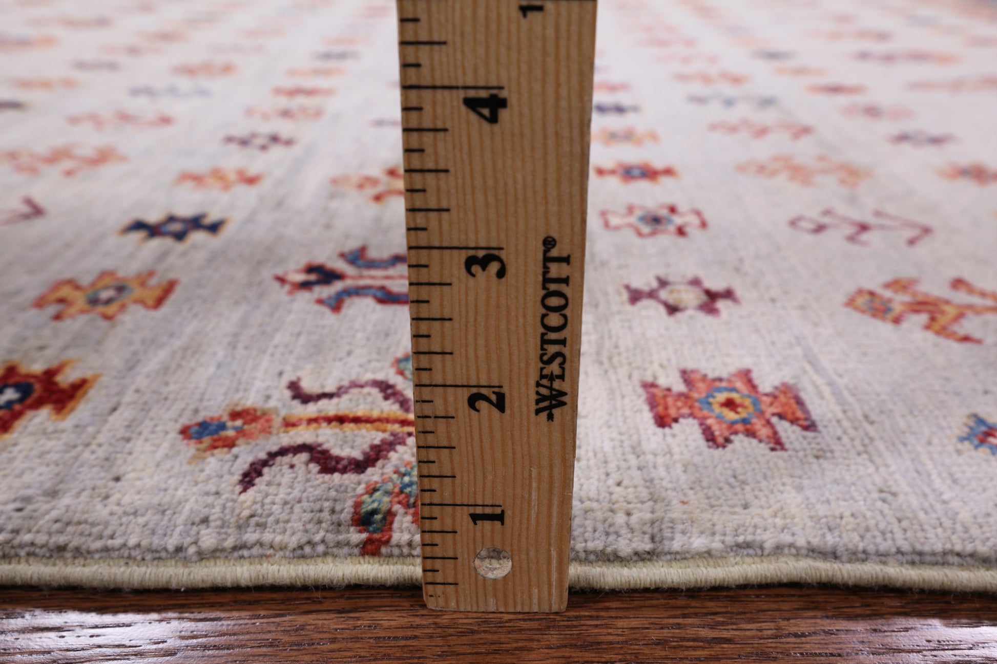 Persian Gabbeh Handmade Wool Area Rug - 6' 4" X 9' 1" - Golden Nile