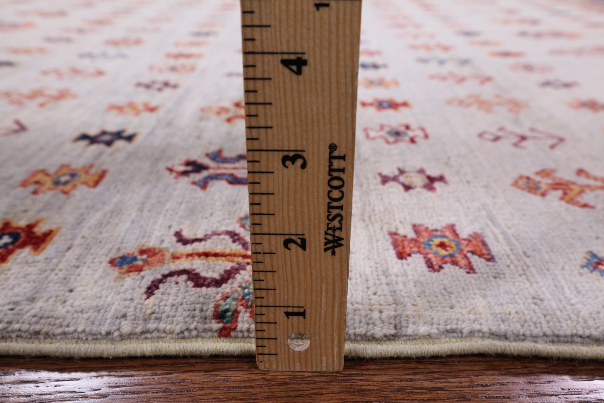 Persian Gabbeh Handmade Wool Area Rug - 6' 4" X 9' 1" - Golden Nile