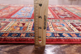 Persian Gabbeh Hand Knotted Wool Runner Rug - 2' 8" X 9' 7" - Golden Nile