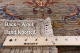 Peshawar Hand Knotted Wool Runner Rug - 2' 8" X 8' 1" - Golden Nile