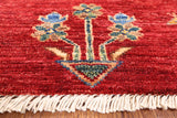 Persian Gabbeh Hand Knotted Wool Runner Rug - 2' 9" X 8' 2" - Golden Nile