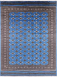 Bokhara Handmade Wool Area Rug - 7' 11" X 10' 7" - Golden Nile