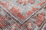 Turkish Oushak Handmade Wool On Wool Area Rug - 8' 11" X 12' - Golden Nile