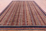 Shall Persian Gabbeh Hand Knotted Wool Area Rug - 9' 2" X 11' 8" - Golden Nile