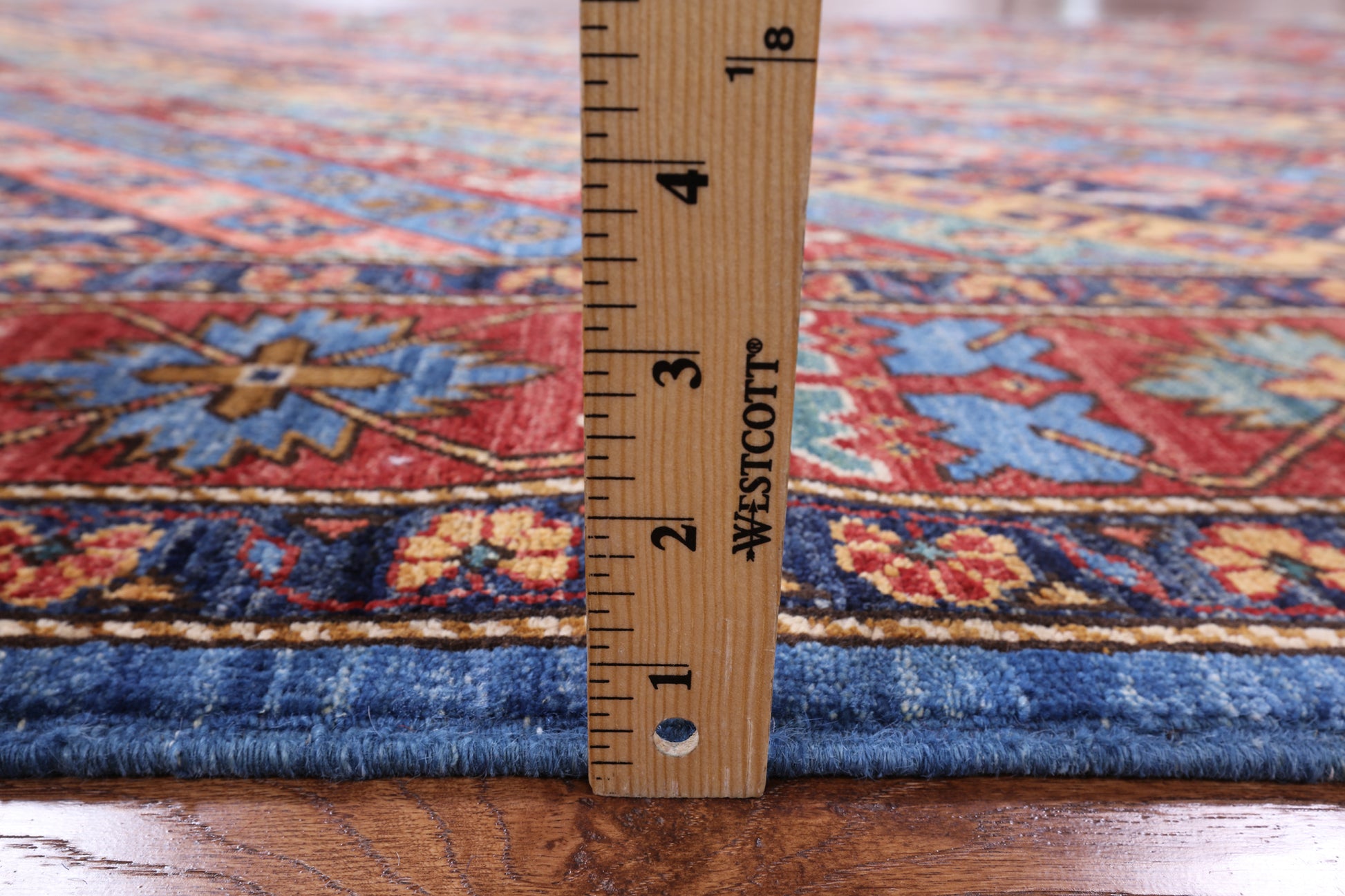 Shall Persian Gabbeh Hand Knotted Wool Area Rug - 5' 3" X 7' 9" - Golden Nile