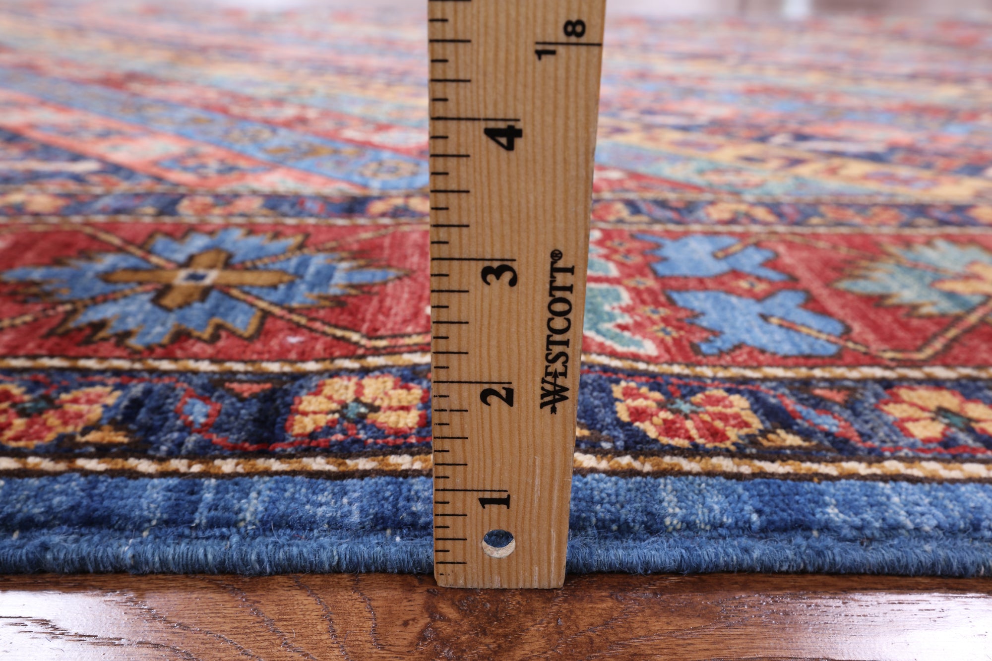 Shall Persian Gabbeh Hand Knotted Wool Area Rug - 5' 3" X 7' 9" - Golden Nile