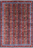 Shall Persian Gabbeh Hand Knotted Wool Area Rug - 6' 2" X 8' 9" - Golden Nile