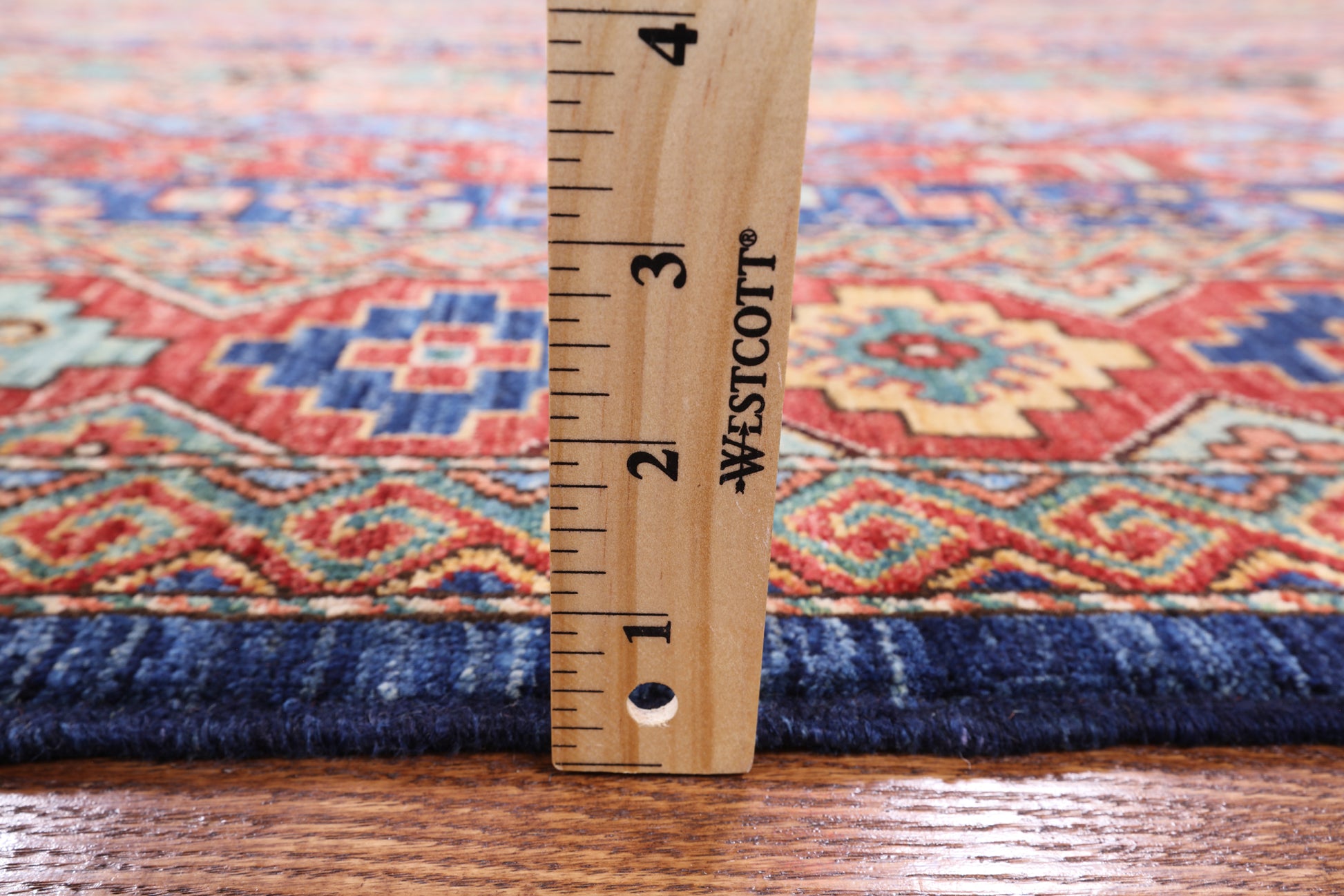 Shall Persian Gabbeh Handmade Wool Area Rug - 6' 0" X 8' 11" - Golden Nile