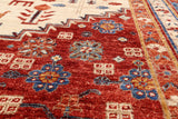 Ivory Persian Ziegler Hand Knotted Wool Area Rug - 10' 2" X 13' 9" - Golden Nile