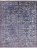Grey Persian Fine Serapi Handmade Wool Area Rug - 8' 1" X 10' 3" - Golden Nile