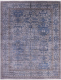 Grey Persian Fine Serapi Handmade Wool Area Rug - 8' 1" X 10' 3" - Golden Nile