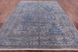 Grey Persian Fine Serapi Handmade Wool Area Rug - 8' 1" X 10' 3" - Golden Nile