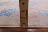 Ivory William Morris Handmade Wool Area Rug - 11' 10" X 18' 2" - Golden Nile