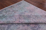 Full Pile Overdyed Handmade Wool Area Rug - 9' 1" X 12' 4" - Golden Nile