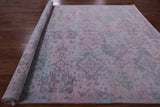 Full Pile Overdyed Handmade Wool Area Rug - 9' 1" X 12' 4" - Golden Nile