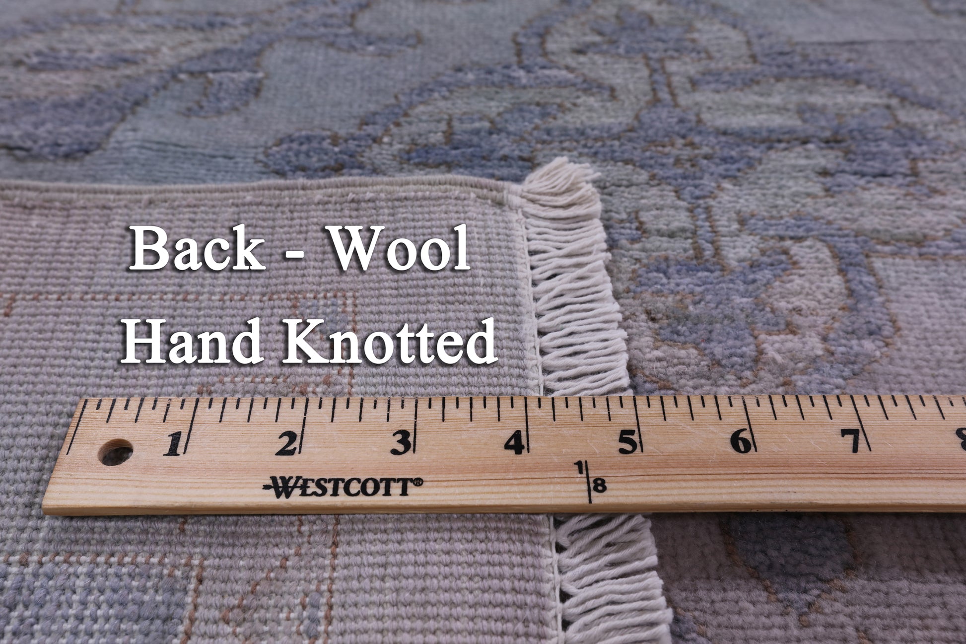 Full Pile Overdyed Handmade Wool Area Rug - 9' 1" X 12' 4" - Golden Nile