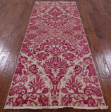 William Morris Handmade Wool Runner Rug - 3' 3" X 8' 3" - Golden Nile