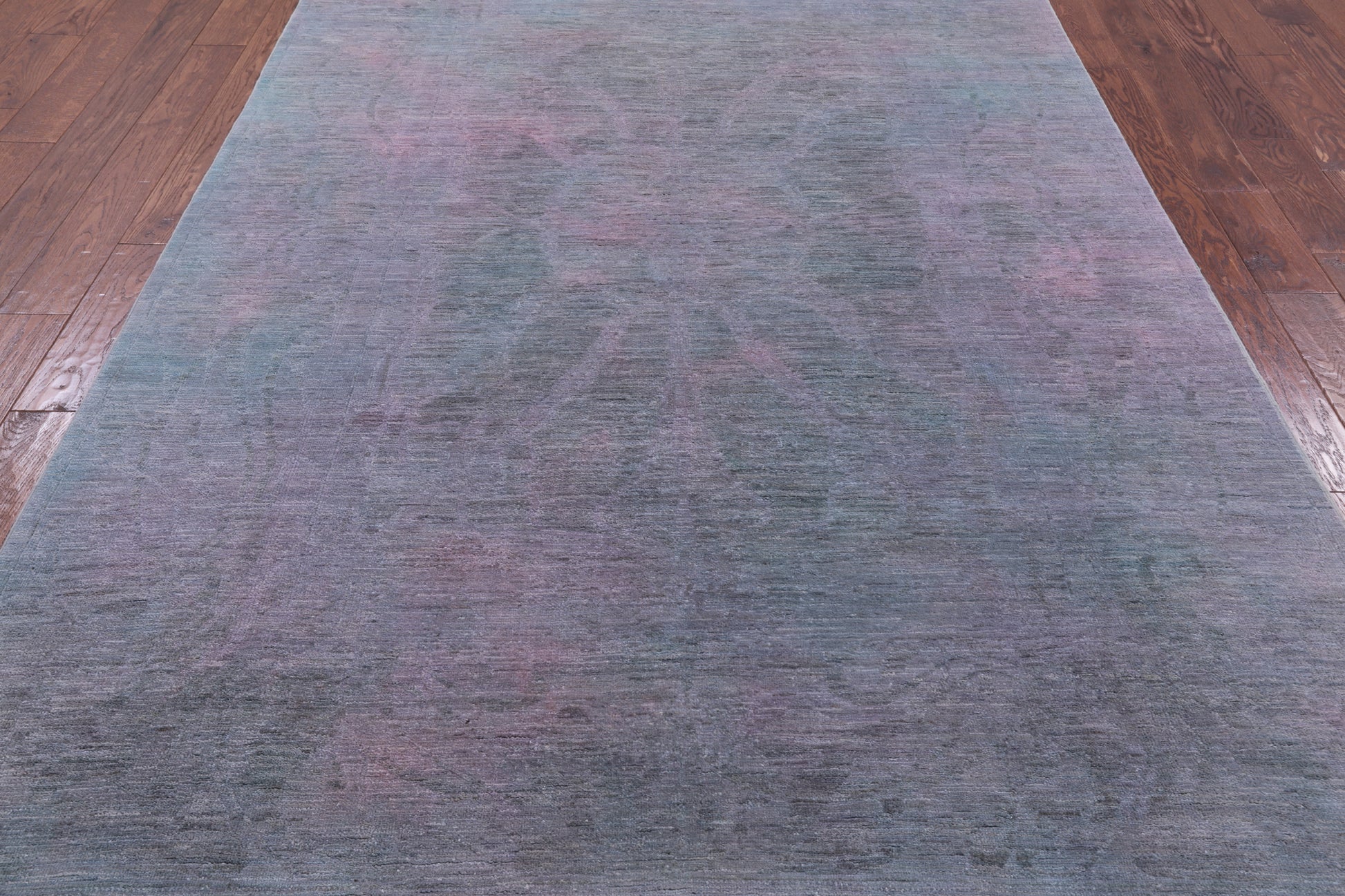 Full Pile Overdyed Handmade Wool Area Rug - 6' 2" X 8' 10" - Golden Nile
