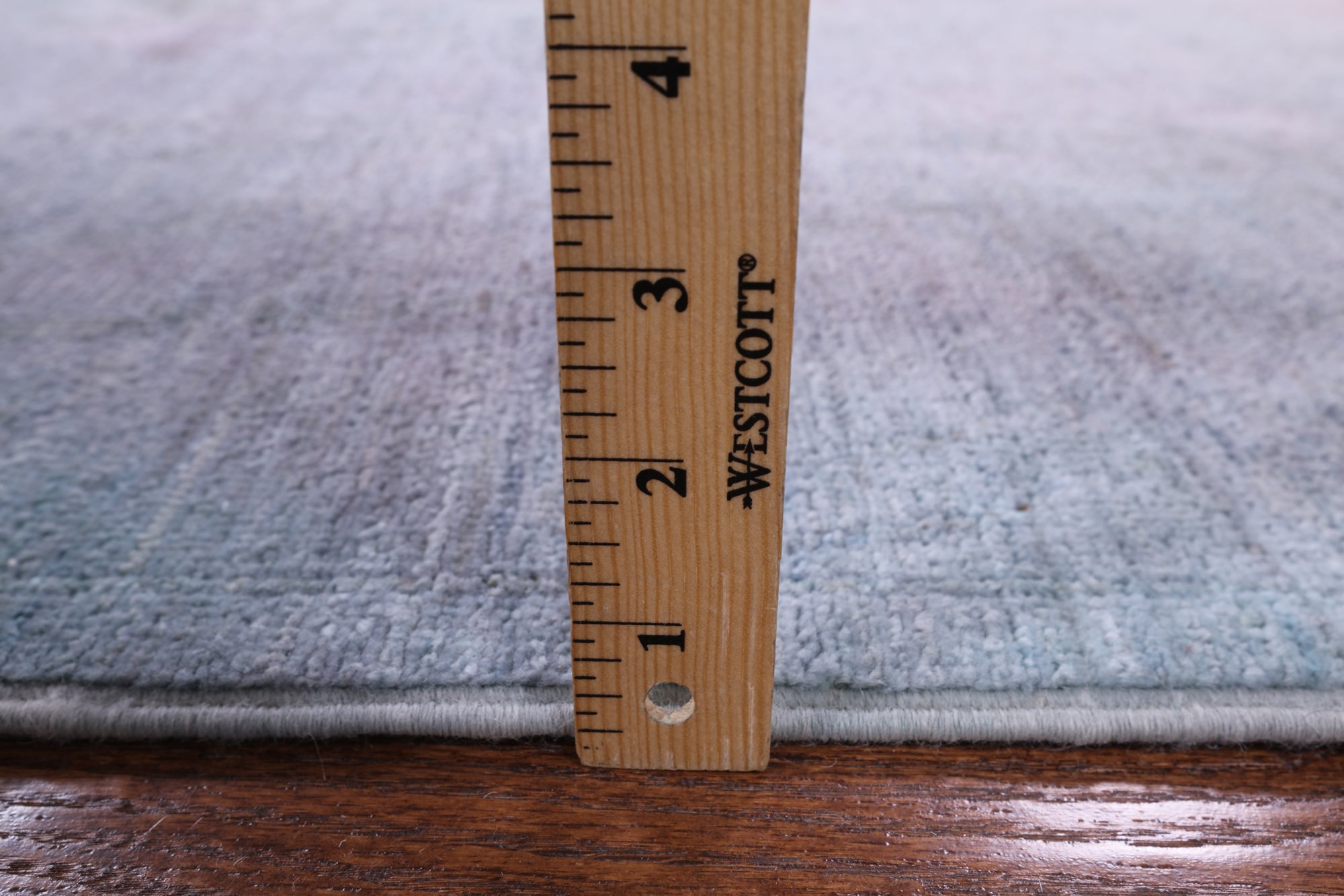 Full Pile Overdyed Handmade Wool Area Rug - 6' 2" X 8' 10" - Golden Nile