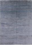 Grey Savannah Grass Hand Knotted Wool & Silk Area Rug - 10' 2" X 14' 3" - Golden Nile