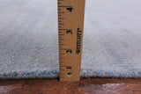 Grey Savannah Grass Hand Knotted Wool & Silk Area Rug - 10' 2" X 14' 3" - Golden Nile