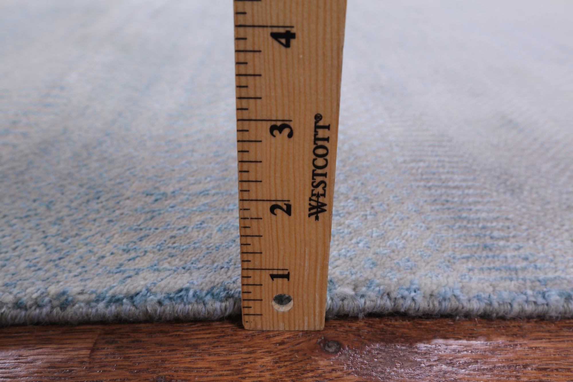 Grey Savannah Grass Hand Knotted Wool & Silk Area Rug - 10' 2" X 14' 3" - Golden Nile