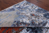 Modern Hand Knotted Wool & Silk Rug - 7' 11" X 10' 1" - Golden Nile