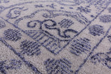 Grey Modern Hand Knotted Wool & Silk Rug - 8' 1" X 10' 0" - Golden Nile