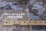 Modern Hand Knotted Wool & Silk Rug - 8' 1" X 10' 0" - Golden Nile