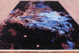 Modern Handmade Wool & Silk Rug - 7' 11" X 10' 2" - Golden Nile
