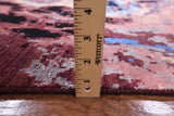 Modern Handmade Wool & Silk Rug - 7' 11" X 10' 2" - Golden Nile