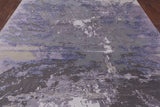 Modern Handmade Wool & Silk Rug - 8' 1" X 10' 1" - Golden Nile