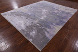 Modern Handmade Wool & Silk Rug - 8' 1" X 10' 1" - Golden Nile