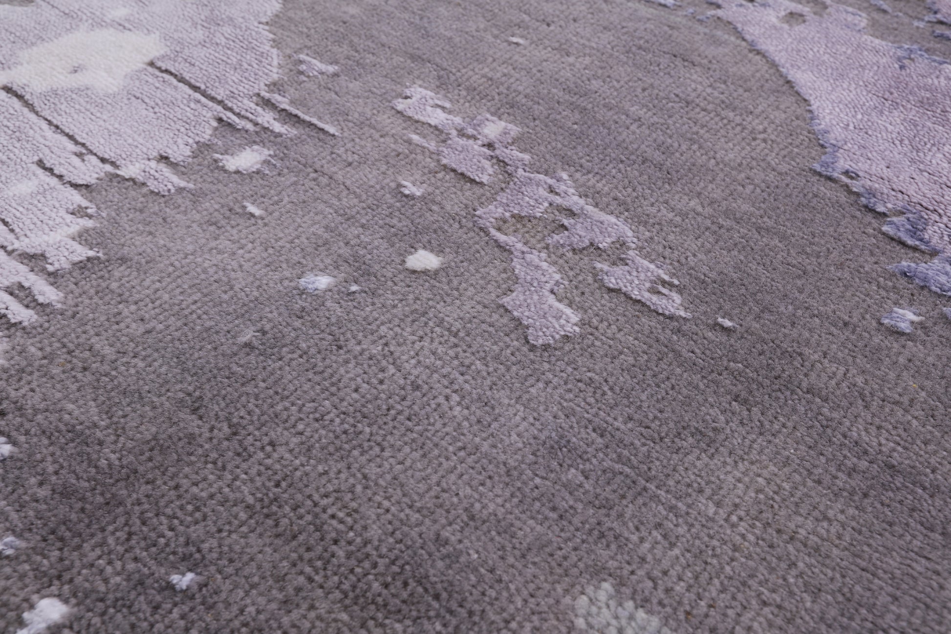 Modern Handmade Wool & Silk Rug - 8' 1" X 10' 1" - Golden Nile