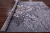 Modern Handmade Wool & Silk Rug - 8' 2" X 10' 1" - Golden Nile