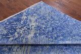 Modern Handmade Wool & Silk Rug - 7' 11" X 9' 11" - Golden Nile