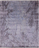 Modern Handmade Wool & Silk Rug - 8' 2" X 10' 2" - Golden Nile