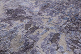 Modern Handmade Wool & Silk Rug - 8' 2" X 10' 2" - Golden Nile