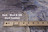 Modern Handmade Wool & Silk Rug - 8' 2" X 10' 2" - Golden Nile