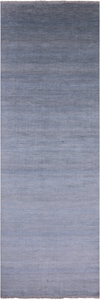 Savannah Grass Hand Knotted Wool & Silk Rug - 5' 11" X 18' 0" - Golden Nile
