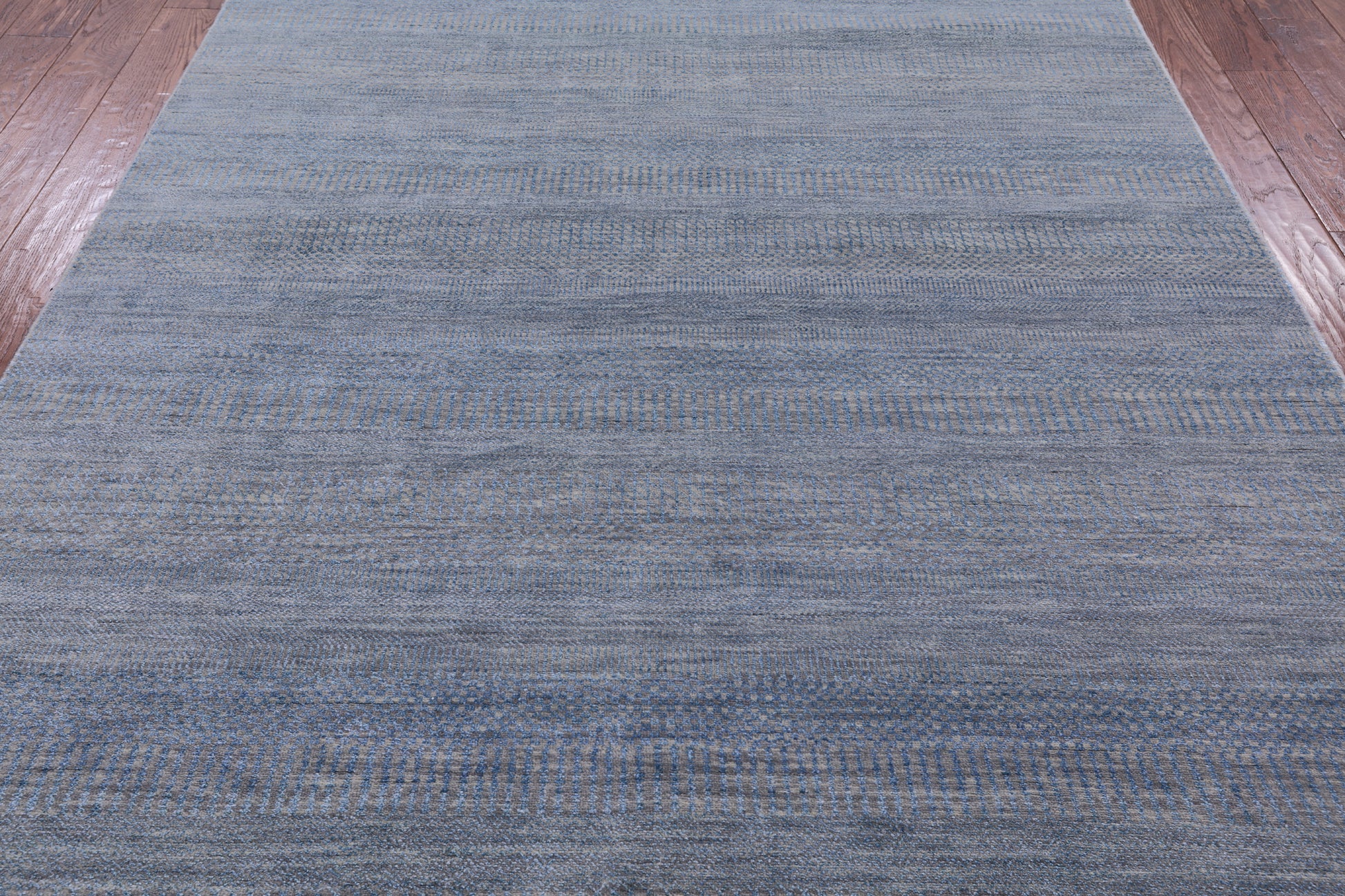 Savannah Grass Hand Knotted Wool & Silk Rug - 5' 11" X 18' 0" - Golden Nile