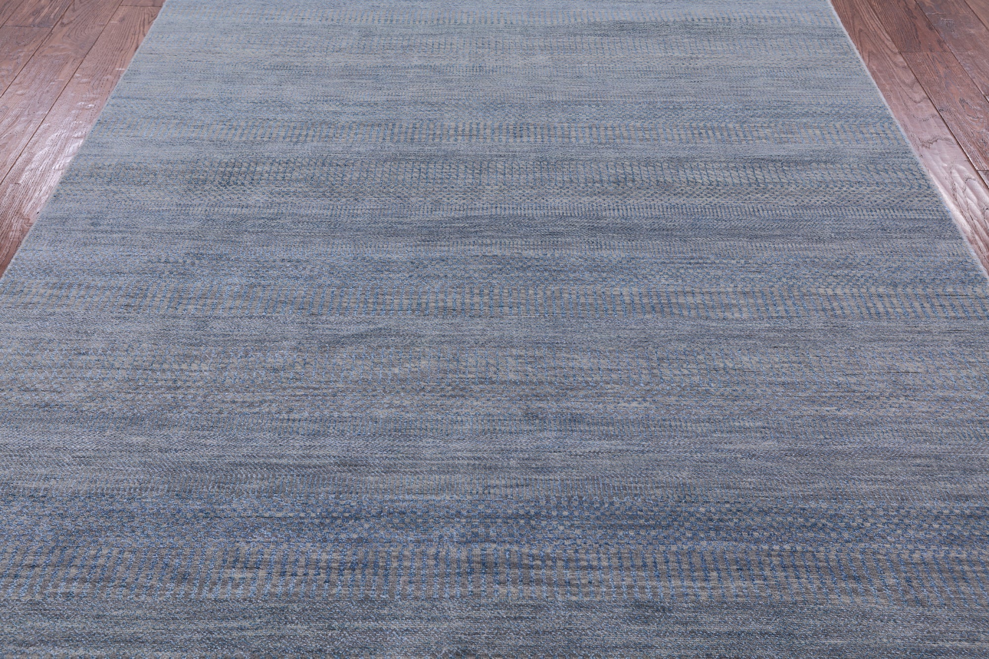 Savannah Grass Hand Knotted Wool & Silk Rug - 5' 11" X 18' 0" - Golden Nile