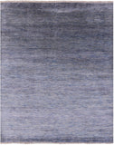 Savannah Grass Handmade Wool & Silk Rug - 8' 0" X 9' 11" - Golden Nile