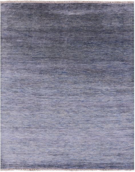 Savannah Grass Handmade Wool & Silk Rug - 8' 0" X 9' 11" - Golden Nile