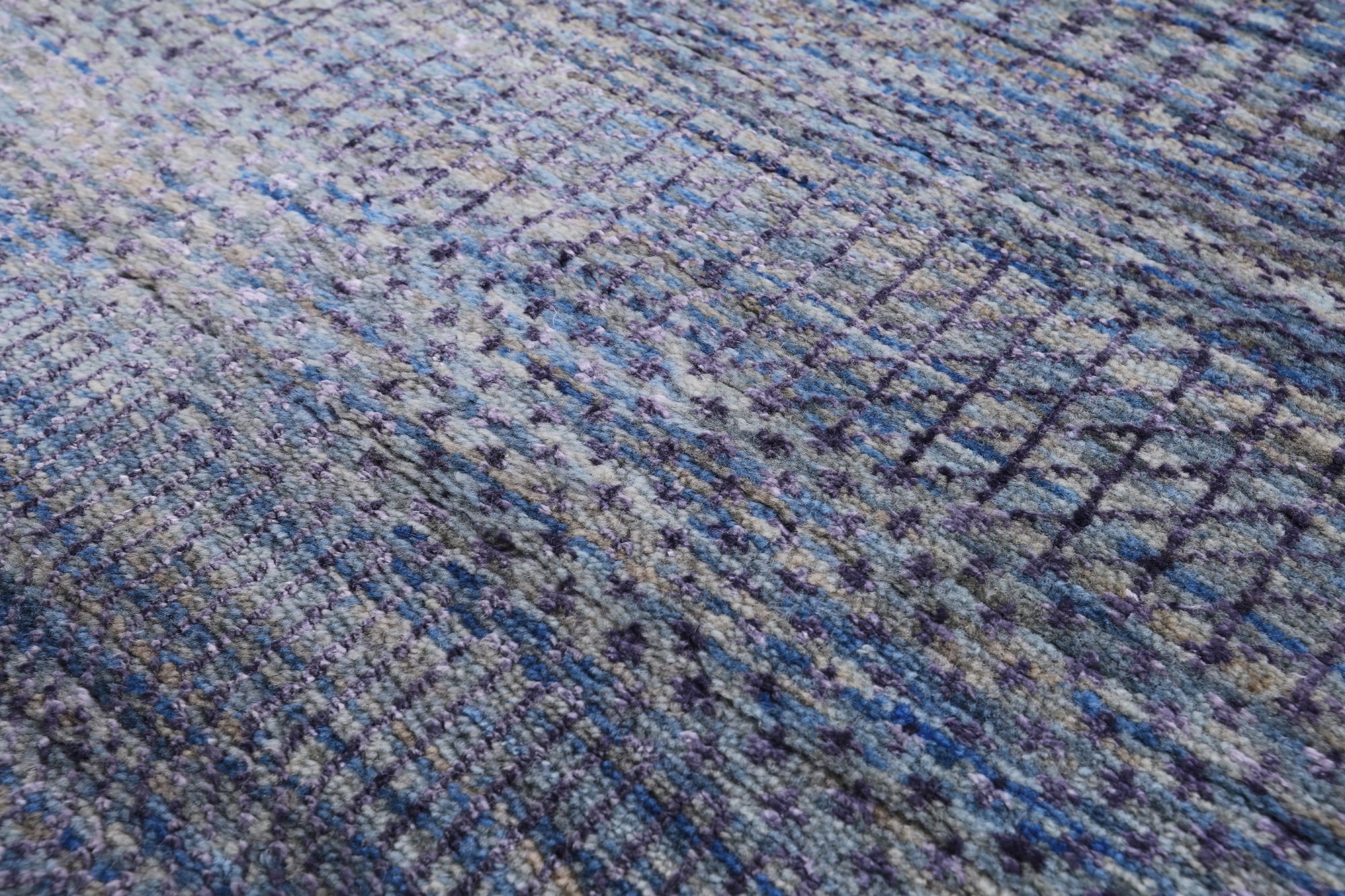 Savannah Grass Handmade Wool & Silk Rug - 8' 0" X 9' 11" - Golden Nile