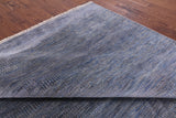 Savannah Grass Handmade Wool & Silk Rug - 8' 0" X 9' 11" - Golden Nile