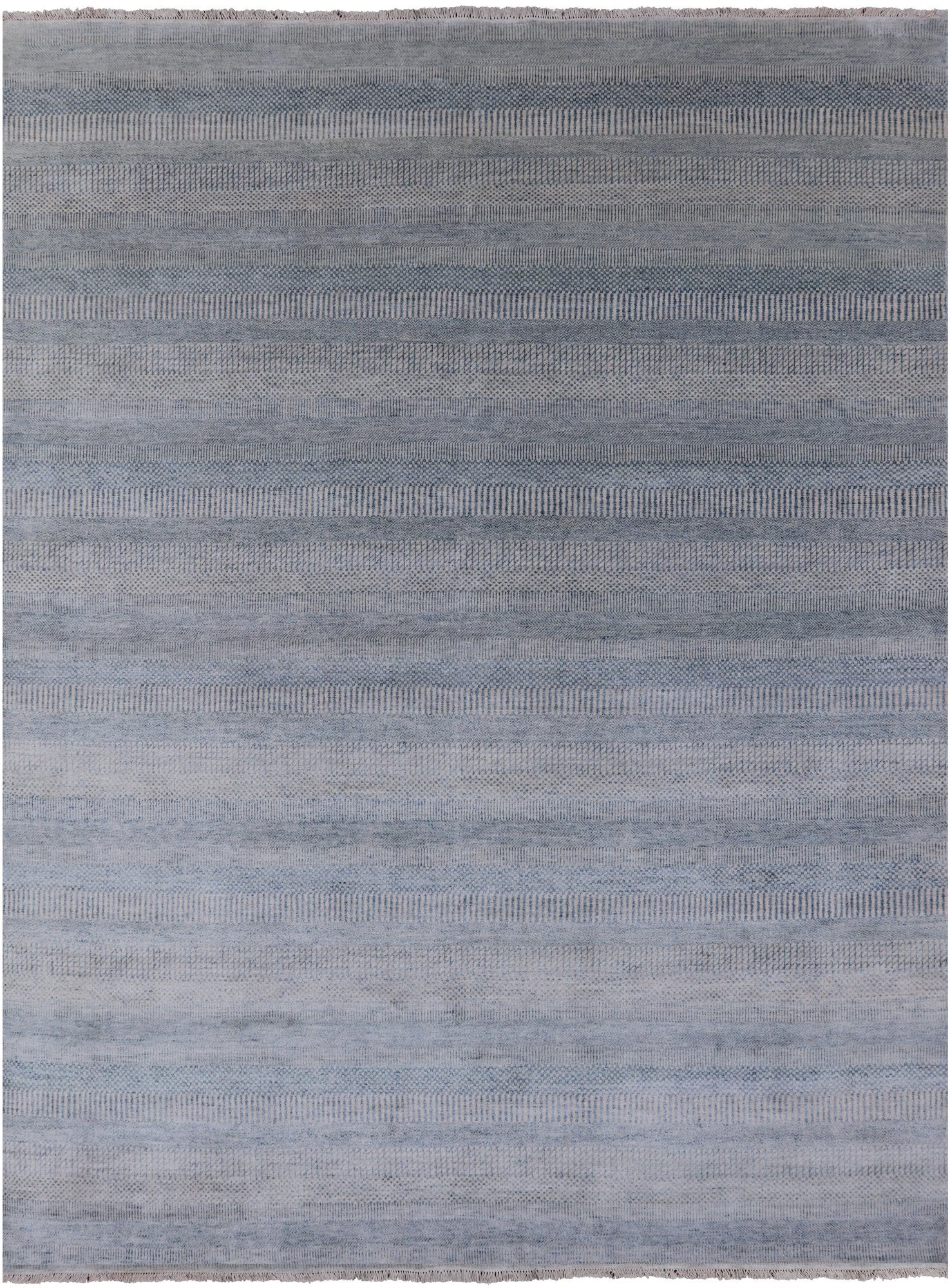 Savannah Grass Hand-Knotted Wool & Silk Rug - 9' 0" X 12' 0" - Golden Nile