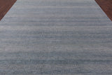 Savannah Grass Hand-Knotted Wool & Silk Rug - 9' 0" X 12' 0" - Golden Nile