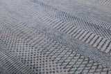 Savannah Grass Hand-Knotted Wool & Silk Rug - 9' 0" X 12' 0" - Golden Nile