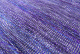 Purple Savannah Grass Hand-Knotted Wool & Silk Rug - 8' 1" X 10' 0" - Golden Nile
